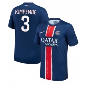 Paris Saint-Germain Presnel Kimpembe #3 Thuis tenue 2024-25 Korte Mouwen