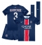 Paris Saint-Germain Presnel Kimpembe #3 Thuis tenue voor kinderen 2024-25 Korte Mouwen (+ broek)