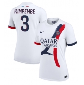 Paris Saint-Germain Presnel Kimpembe #3 Uit tenue voor Dames 2024-25 Korte Mouwen