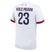 Paris Saint-Germain Randal Kolo Muani #23 Uit tenue 2024-25 Korte Mouwen