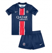 Paris Saint-Germain Thuis tenue voor kinderen 2024-25 Korte Mouwen (+ broek)