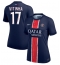 Paris Saint-Germain Vitinha #17 Thuis tenue voor Dames 2024-25 Korte Mouwen