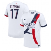 Paris Saint-Germain Vitinha #17 Uit tenue 2024-25 Korte Mouwen