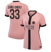 Paris Saint-Germain Warren Zaire-Emery #33 Derde tenue voor Dames 2024-25 Korte Mouwen