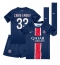 Paris Saint-Germain Warren Zaire-Emery #33 Thuis tenue voor kinderen 2024-25 Korte Mouwen (+ broek)