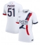 Paris Saint-Germain Willian Pacho #51 Uit tenue voor Dames 2024-25 Korte Mouwen