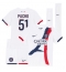 Paris Saint-Germain Willian Pacho #51 Uit tenue voor kinderen 2024-25 Korte Mouwen (+ broek)