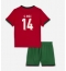 Portugal Goncalo Inacio #14 Thuis tenue voor kinderen EK 2024 Korte Mouwen (+ broek)