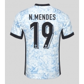 Portugal Nuno Mendes #19 Uit tenue EK 2024 Korte Mouwen