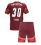 RB Leipzig Benjamin Sesko #30 Uit tenue voor kinderen 2024-25 Korte Mouwen (+ broek)