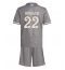 Real Madrid Antonio Rudiger #22 Derde tenue voor kinderen 2024-25 Korte Mouwen (+ broek)