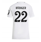 Real Madrid Antonio Rudiger #22 Thuis tenue voor Dames 2024-25 Korte Mouwen