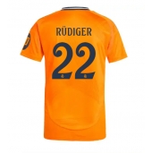 Real Madrid Antonio Rudiger #22 Uit tenue 2024-25 Korte Mouwen