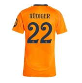 Real Madrid Antonio Rudiger #22 Uit tenue voor Dames 2024-25 Korte Mouwen