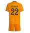 Real Madrid Antonio Rudiger #22 Uit tenue voor kinderen 2024-25 Korte Mouwen (+ broek)