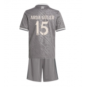 Real Madrid Arda Guler #15 Derde tenue voor kinderen 2024-25 Korte Mouwen (+ broek)