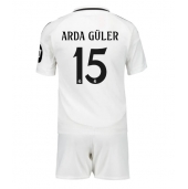 Real Madrid Arda Guler #15 Thuis tenue voor kinderen 2024-25 Korte Mouwen (+ broek)