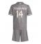 Real Madrid Aurelien Tchouameni #14 Derde tenue voor kinderen 2024-25 Korte Mouwen (+ broek)