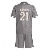 Real Madrid Brahim Diaz #21 Derde tenue voor kinderen 2024-25 Korte Mouwen (+ broek)