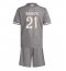 Real Madrid Brahim Diaz #21 Derde tenue voor kinderen 2024-25 Korte Mouwen (+ broek)