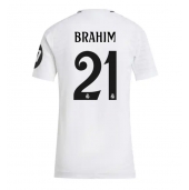 Real Madrid Brahim Diaz #21 Thuis tenue voor Dames 2024-25 Korte Mouwen