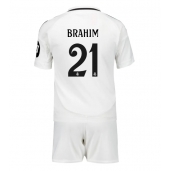 Real Madrid Brahim Diaz #21 Thuis tenue voor kinderen 2024-25 Korte Mouwen (+ broek)