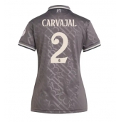 Real Madrid Daniel Carvajal #2 Derde tenue voor Dames 2024-25 Korte Mouwen