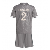 Real Madrid Daniel Carvajal #2 Derde tenue voor kinderen 2024-25 Korte Mouwen (+ broek)