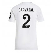 Real Madrid Daniel Carvajal #2 Thuis tenue voor Dames 2024-25 Korte Mouwen