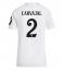 Real Madrid Daniel Carvajal #2 Thuis tenue voor Dames 2024-25 Korte Mouwen