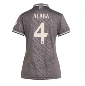 Real Madrid David Alaba #4 Derde tenue voor Dames 2024-25 Korte Mouwen