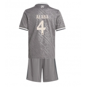 Real Madrid David Alaba #4 Derde tenue voor kinderen 2024-25 Korte Mouwen (+ broek)