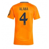 Real Madrid David Alaba #4 Uit tenue voor Dames 2024-25 Korte Mouwen