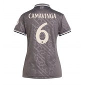 Real Madrid Eduardo Camavinga #6 Derde tenue voor Dames 2024-25 Korte Mouwen