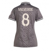 Real Madrid Federico Valverde #8 Derde tenue voor Dames 2024-25 Korte Mouwen