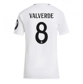 Real Madrid Federico Valverde #8 Thuis tenue voor Dames 2024-25 Korte Mouwen