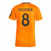 Real Madrid Federico Valverde #8 Uit tenue voor Dames 2024-25 Korte Mouwen