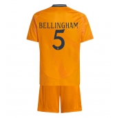 Real Madrid Jude Bellingham #5 Uit tenue voor kinderen 2024-25 Korte Mouwen (+ broek)