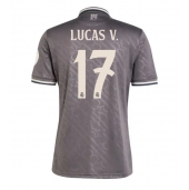 Real Madrid Lucas Vazquez #17 Derde tenue 2024-25 Korte Mouwen