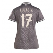 Real Madrid Lucas Vazquez #17 Derde tenue voor Dames 2024-25 Korte Mouwen