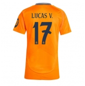 Real Madrid Lucas Vazquez #17 Uit tenue voor Dames 2024-25 Korte Mouwen