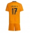 Real Madrid Lucas Vazquez #17 Uit tenue voor kinderen 2024-25 Korte Mouwen (+ broek)