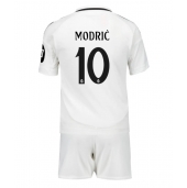 Real Madrid Luka Modric #10 Thuis tenue voor kinderen 2024-25 Korte Mouwen (+ broek)