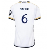 Real Madrid Nacho Fernandez #6 Thuis tenue voor Dames 2023-24 Korte Mouwen