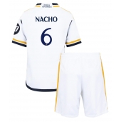 Real Madrid Nacho Fernandez #6 Thuis tenue voor kinderen 2023-24 Korte Mouwen (+ broek)