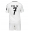 Real Madrid Vinicius Junior #7 Thuis tenue voor kinderen 2024-25 Korte Mouwen (+ broek)