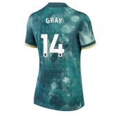 Tottenham Hotspur Archie Gray #14 Derde tenue voor Dames 2024-25 Korte Mouwen