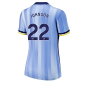 Tottenham Hotspur Brennan Johnson #22 Uit tenue voor Dames 2024-25 Korte Mouwen