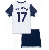 Tottenham Hotspur Cristian Romero #17 Thuis tenue voor kinderen 2024-25 Korte Mouwen (+ broek)