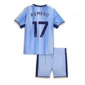 Tottenham Hotspur Cristian Romero #17 Uit tenue voor kinderen 2024-25 Korte Mouwen (+ broek)